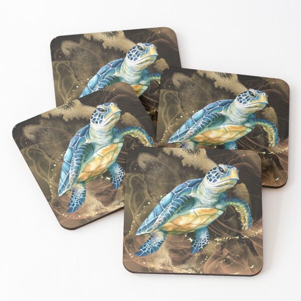 Item preview, Colorful turtle art designed and sold by StarDan.
