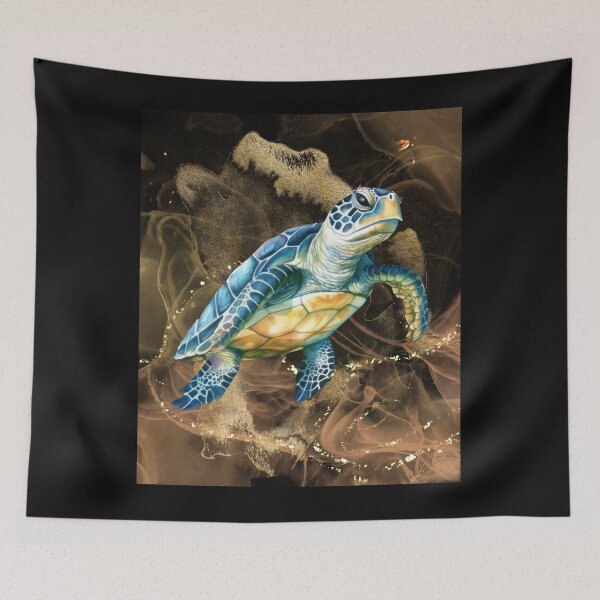 Item preview, Colorful turtle art designed and sold by StarDan.