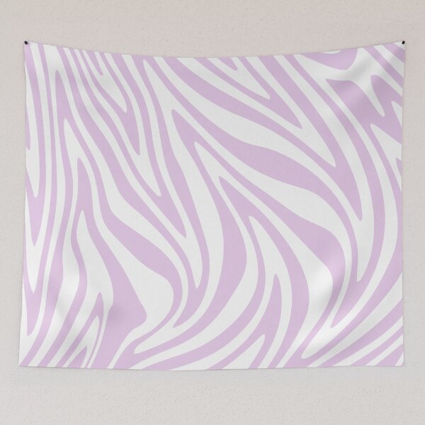 Item preview, 00s funky zebra_white lilac designed and sold by quinnhopp.