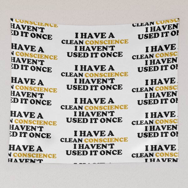 Item preview, concise sentence and funny quote themed graphic design ironpalette designed and sold by ironpalette.
