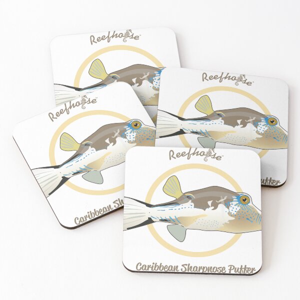 Item preview, Caribbean Sharpnose Puffer designed and sold by KaplanCrypto.