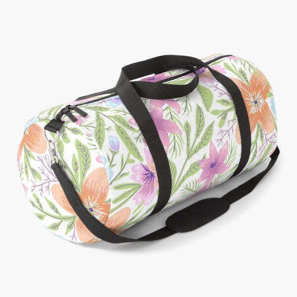Item preview, Orange and Purple Floral Pattern: Mixed Print Magic designed and sold by Rebecca Turk.