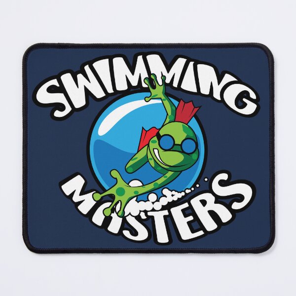 Item preview, Swimming Masters swimmer frog designed and sold by Karaxus Shop.