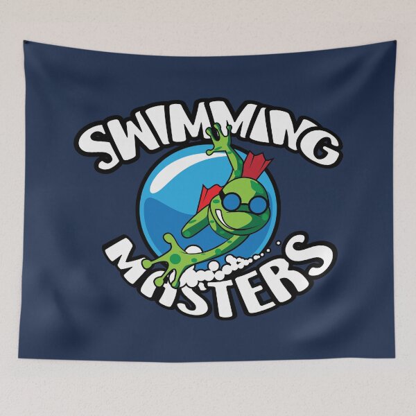 Item preview, Swimming Masters swimmer frog  designed and sold by Karaxus Shop.