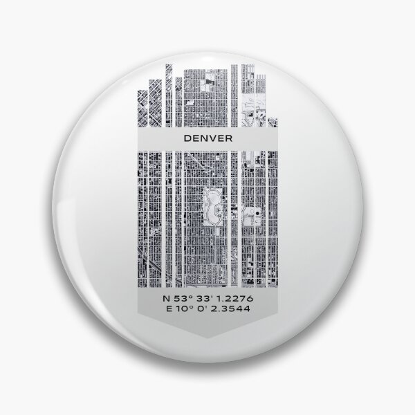 Item preview, AMERICA Denver, CO - Latitude/Longitude designed and sold by ALLesROUNDER.