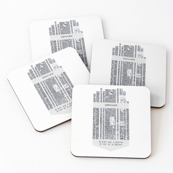 Item preview, AMERICA Denver, CO - Latitude/Longitude designed and sold by ALLesROUNDER.