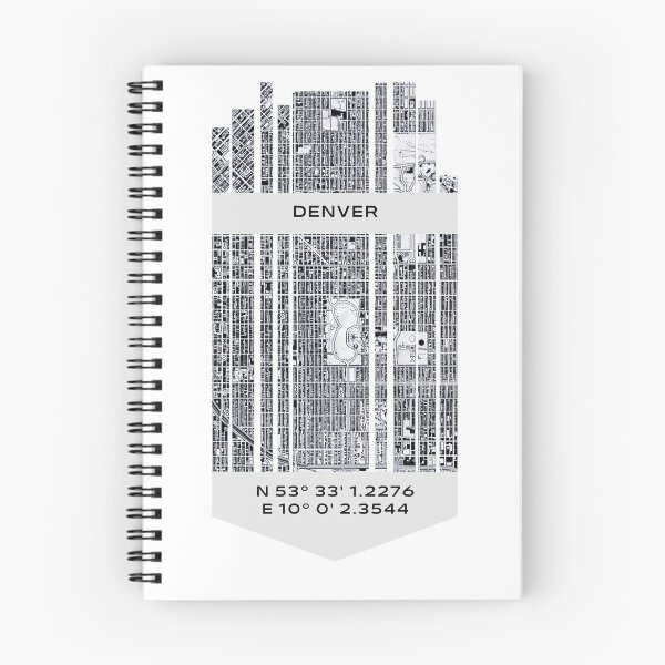 Item preview, AMERICA Denver, CO - Latitude/Longitude designed and sold by ALLesROUNDER.
