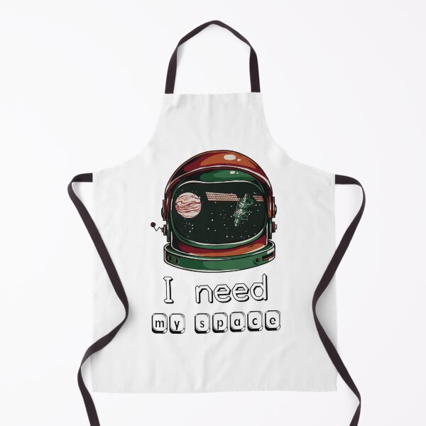 Item preview, I Need My Space Unique Design Gift Ideas Evergreen Astronaut Helmet Space Theme designed and sold by 3dozecreations.