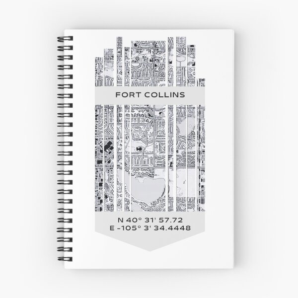 Item preview, AMERICA Fort Collins, CO - Latitude/Longitude designed and sold by ALLesROUNDER.