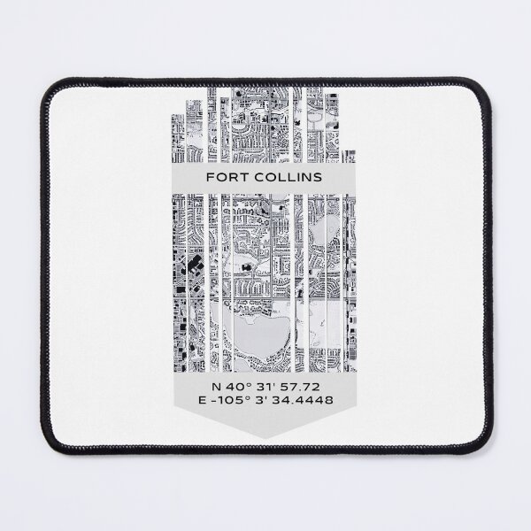 Item preview, AMERICA Fort Collins, CO - Latitude/Longitude designed and sold by ALLesROUNDER.