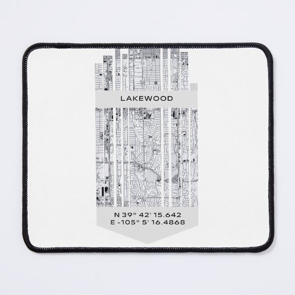 Item preview, AMERICA Lakewood, CO - Latitude/Longitude designed and sold by ALLesROUNDER.