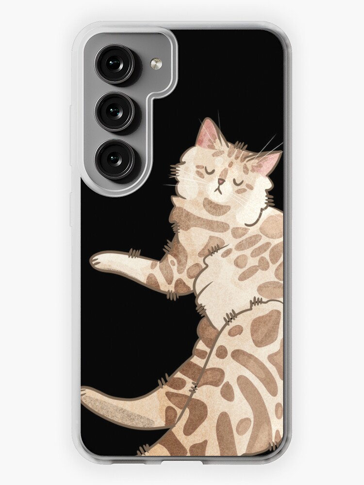 Samsung Galaxy Phone Case, Cashmere Cat - Bengal Longhair Cat - Cat lovers gifts designed and sold by FelineEmporium