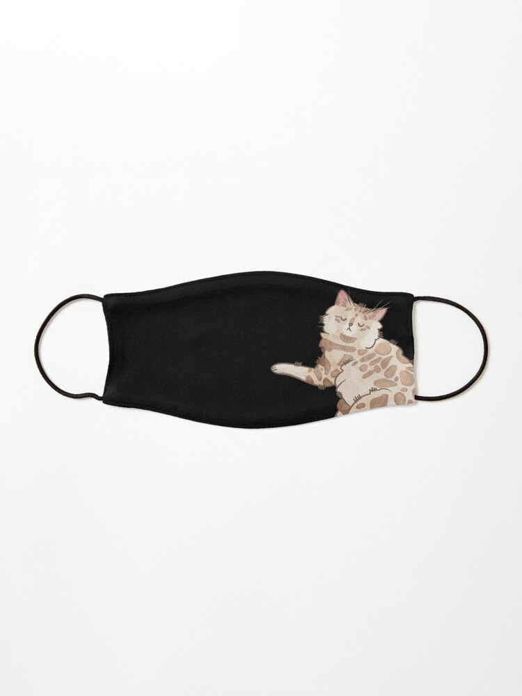 Thumbnail 1 of 5, Mask, Cashmere Cat - Bengal Longhair Cat - Cat lovers gifts designed and sold by FelineEmporium.