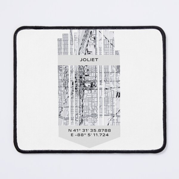 Item preview, AMERICA Joliet, IL - Latitude/Longitude designed and sold by ALLesROUNDER.