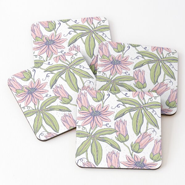Item preview, Passionflower Floral Tropical Print: Mixed Print Magic designed and sold by Rebecca Turk.