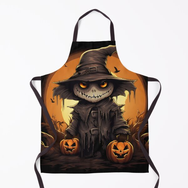 Item preview, Scary halloween scarecrow designed and sold by GediaPrints.