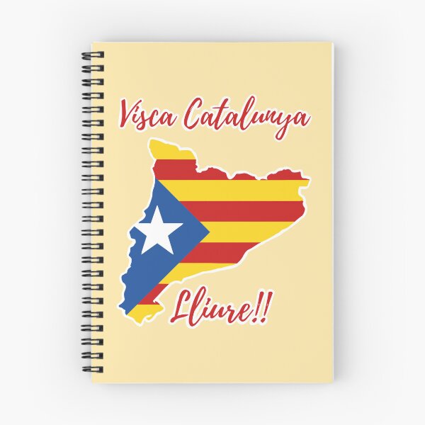 Item preview, Visca Catalunya lliure - Catalonia's map and independence flag designed and sold by ColourfulTimes.