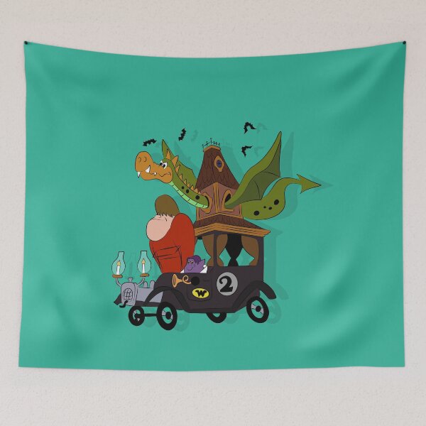 Item preview, Creepy Car designed and sold by GemimaRosaArt.