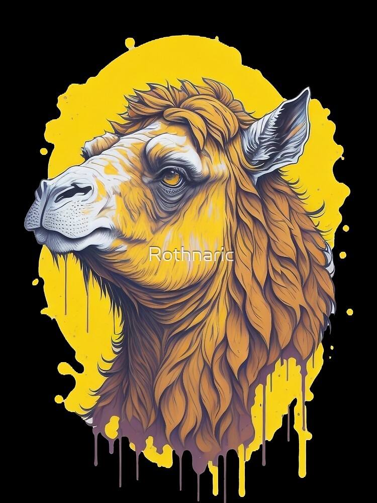 Thumbnail 3 of 3, Scarf, Epic camel designed and sold by Rothnaric.