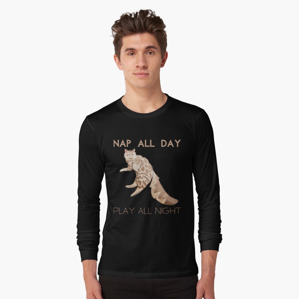Item preview, Long Sleeve T-Shirt designed and sold by FelineEmporium.
