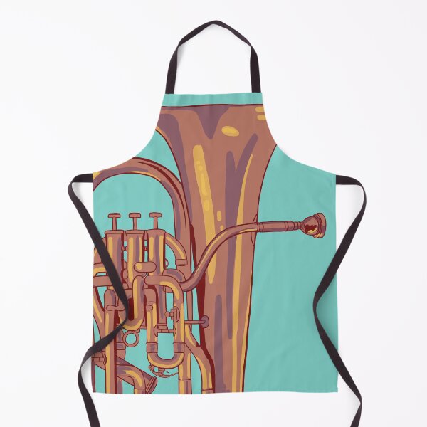 Item preview, Euphonium illustration designed and sold by jasmijndeklerk.