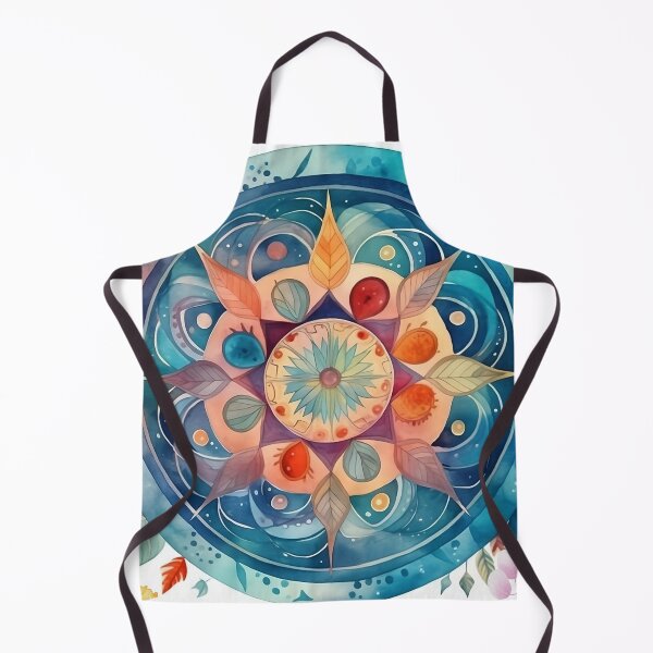 Item preview, Autumn Mandala watercolors designed and sold by VeronicArt85.