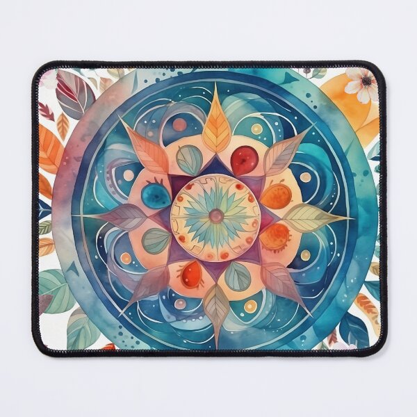 Item preview, Autumn Mandala watercolors designed and sold by VeronicArt85.