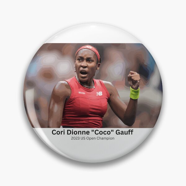Aperçu de l'œuvre Cori Dionne-Coco Gauff créée et vendue par Atokeh.