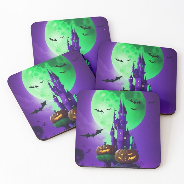 Item preview, Handsome Halloween Pumpkin at Midnight Castle in Enchanting Forest. designed and sold by Badowolf.
