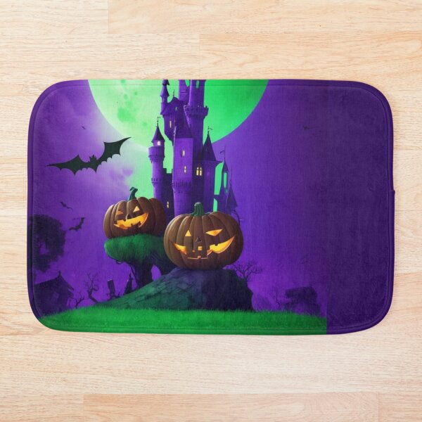 Item preview, Handsome Halloween Pumpkin at Midnight Castle in Enchanting Forest. designed and sold by Badowolf.