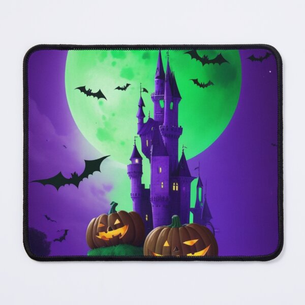 Item preview, Handsome Halloween Pumpkin at Midnight Castle in Enchanting Forest. designed and sold by Badowolf.