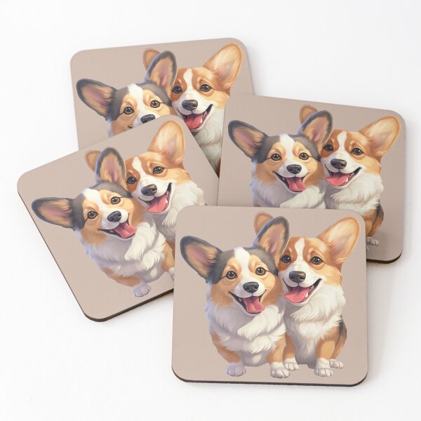 Item preview, Puppy Pals: Welsh Corgi Duo designed and sold by Christfield.