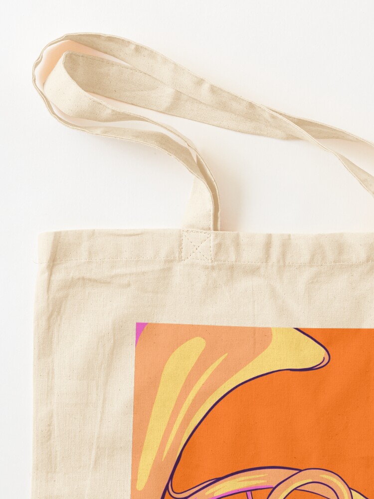 Thumbnail 3 von 5, Stofftasche, Waldhorn-Illustration designt und verkauft von jasmijndeklerk.