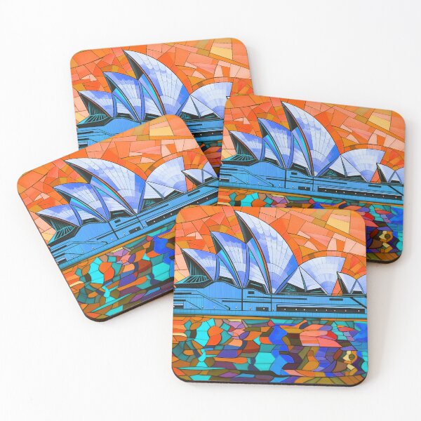 Item preview, The Sydney Opera House, Australia, Orange, AI Generated Art - A Distinctive Masterpiece of 20th Century Architecture  designed and sold by studioSharonKay.