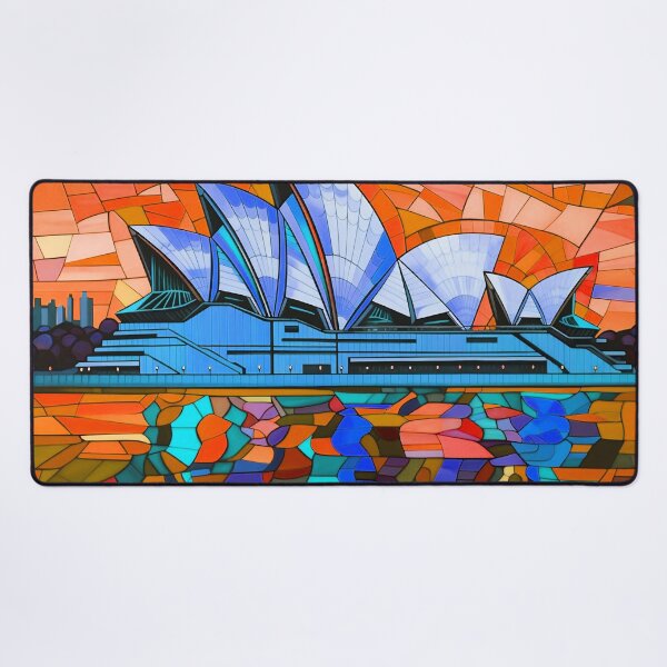 Item preview, The Sydney Opera House, Australia, Orange, AI Generated Art - A Distinctive Masterpiece of 20th Century Architecture  designed and sold by studioSharonKay.