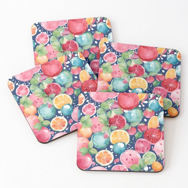 Item preview, Fruity joy pattern designed and sold by AJSRPrints.
