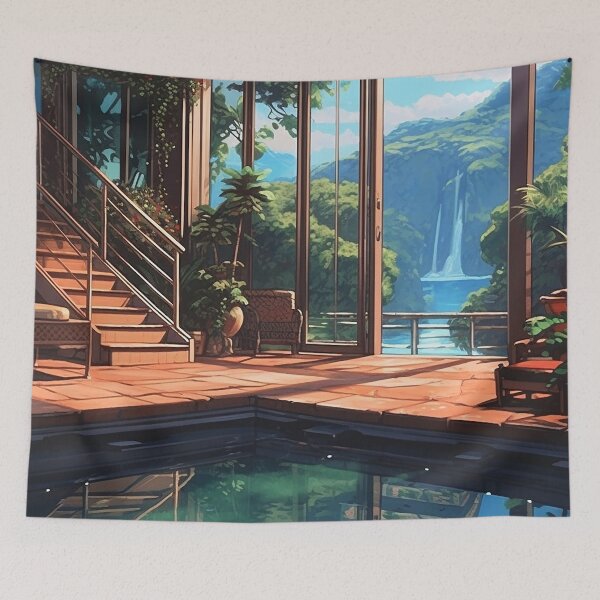 Item preview, Indoor Pool designed and sold by DigitizedArt.