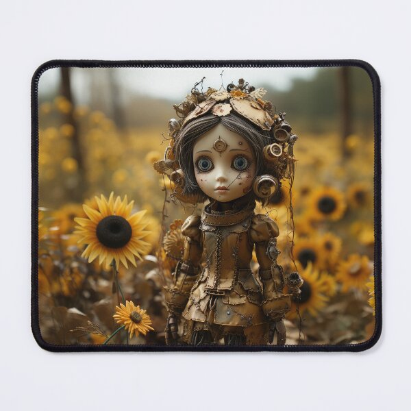Item preview, Little Girl Doll w Field of Flowers designed and sold by Peter LOPEZ.