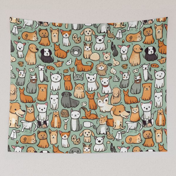 Item preview, pets class  designed and sold by patternshoprad.