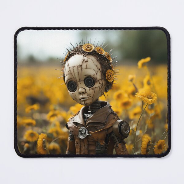 Item preview, Sad Child Doll in Field of Wild-Flowers designed and sold by Peter LOPEZ.