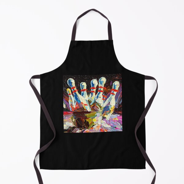 Item preview, Abstract Colored Oil Painting of a Bowling Strike designed and sold by MindenBrings.