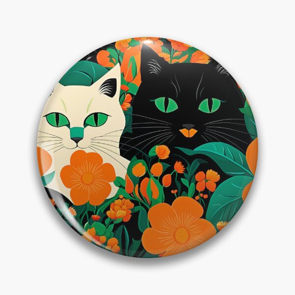 Item preview, Flowers and Cats designed and sold by artedamensagem.
