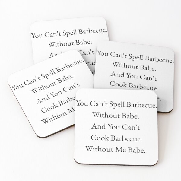 Item preview, Barbecue Saying designed and sold by Gabriela McDaniel.