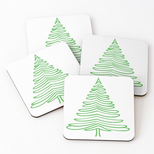 Item preview, A simple green Christmas tree designed and sold by MOA-trends.