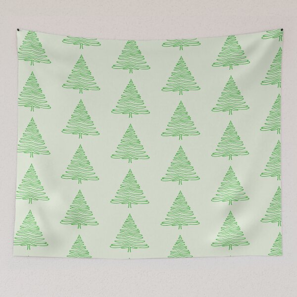Item preview, A simple green Christmas tree designed and sold by MOA-trends.