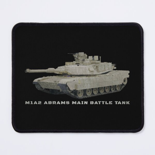 Item preview, M1A2 Abrams Main Battle Tank Vintage Worn Effect designed and sold by MilitaryMart.