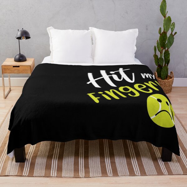 Item preview, Funny Tennis Excuse Hit My finger designed and sold by whyitsme.