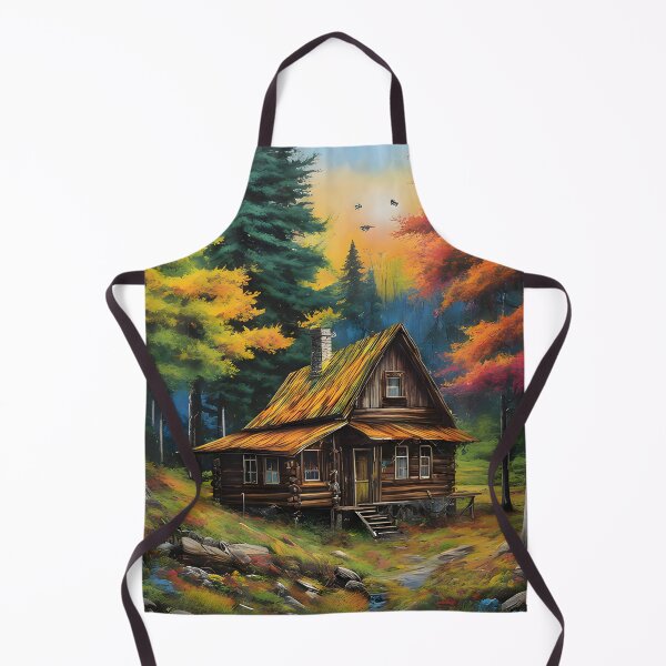 Item preview, Old Rustic Cabin In The Forest designed and sold by ArtsyWishesShop.
