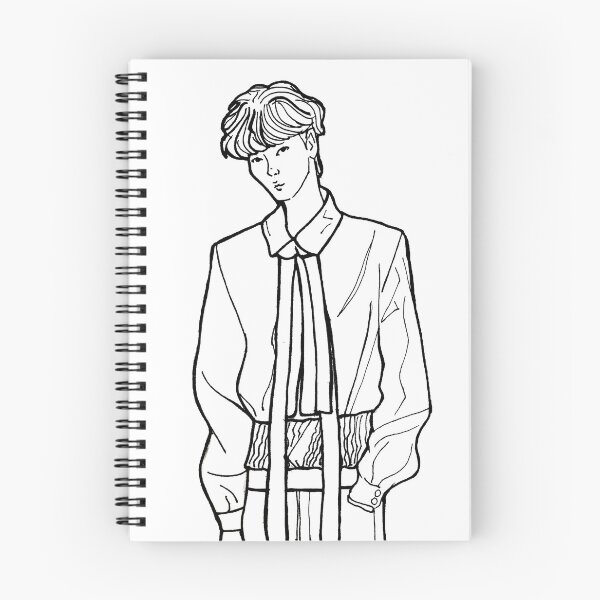 Artikelvorschau, TXT Soobin Lineart Linienführung entworfen und verkauft von mstchftg.