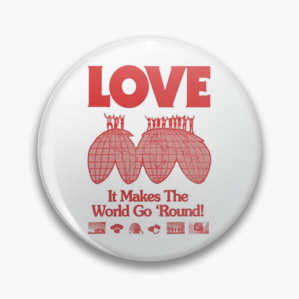 Item preview, Love It Makes The World Go Round designed and sold by ILIASSART.